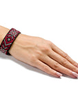 Bracelet Needlecraft Kit - Cross Stitch Kits on Leather - Luca - S Yarns