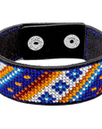 Bracelet Needlecraft Kit - Cross Stitch Kits on Leather - Luca - S Yarns