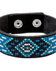 Bracelet Needlecraft Kit - Cross Stitch Kits on Leather - Luca - S Yarns