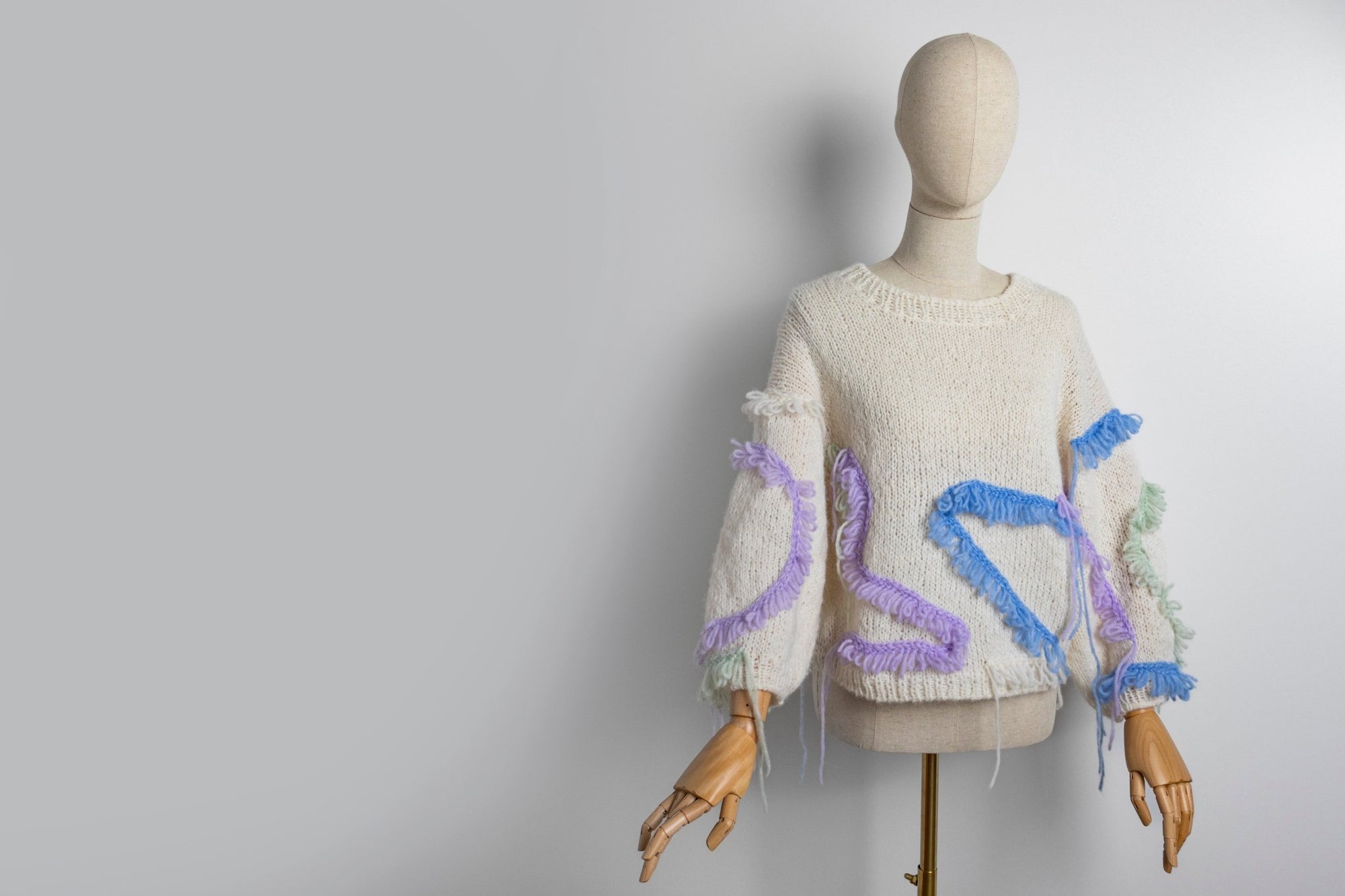 Cloud Whimsy Sweater - Luca - S Yarns