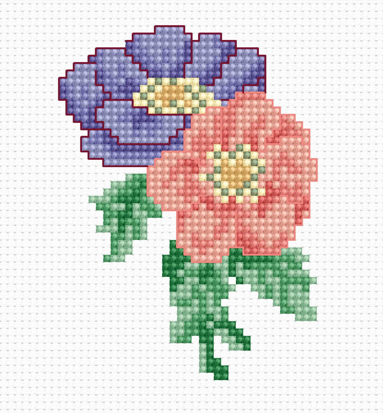Cross Stitch Kit for Beginners - Kids Embroidery Kit B014 - Luca - S Yarns