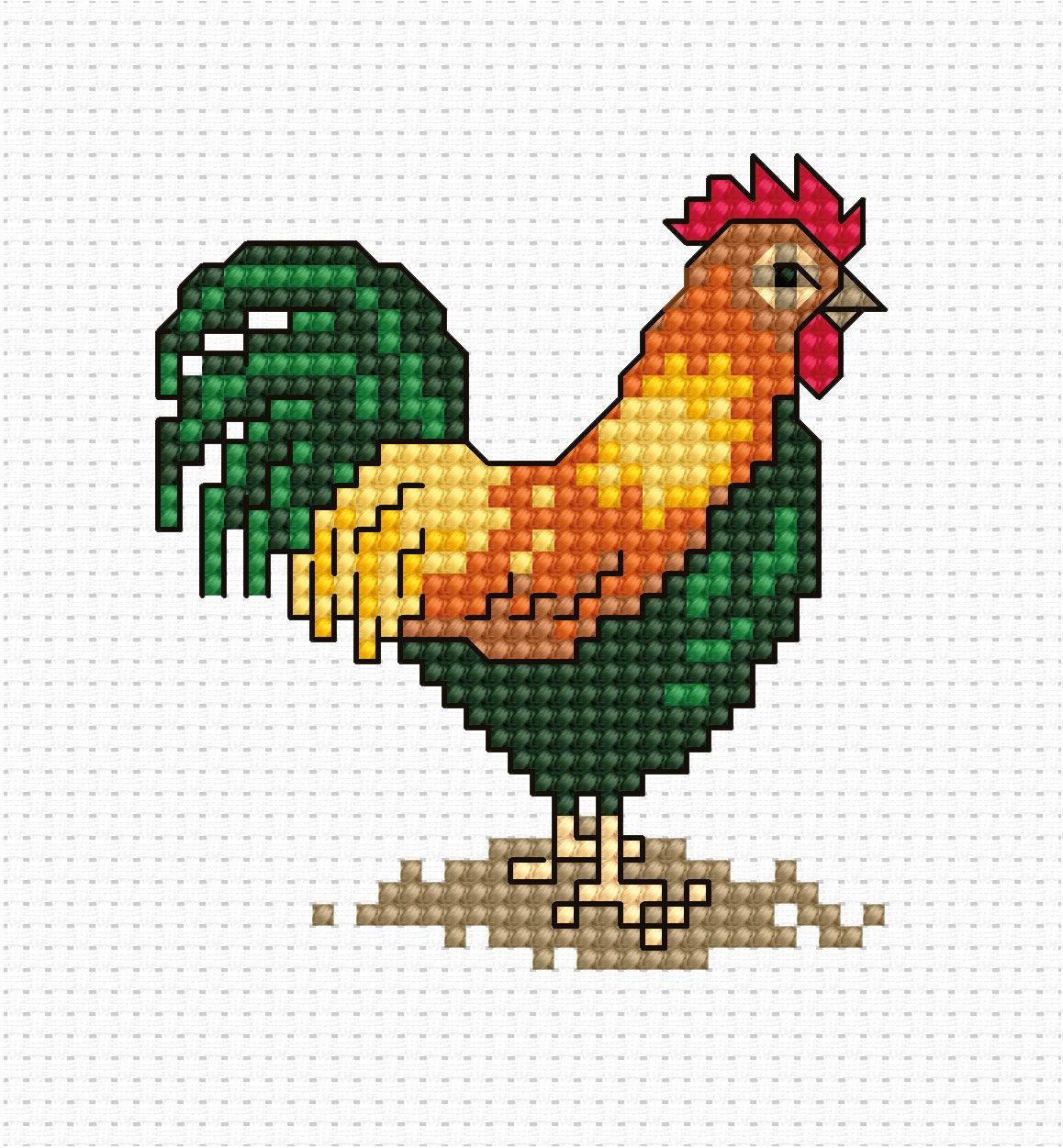 Cross Stitch Kit for Beginners - Kids Embroidery Kit B018 - Luca - S Yarns