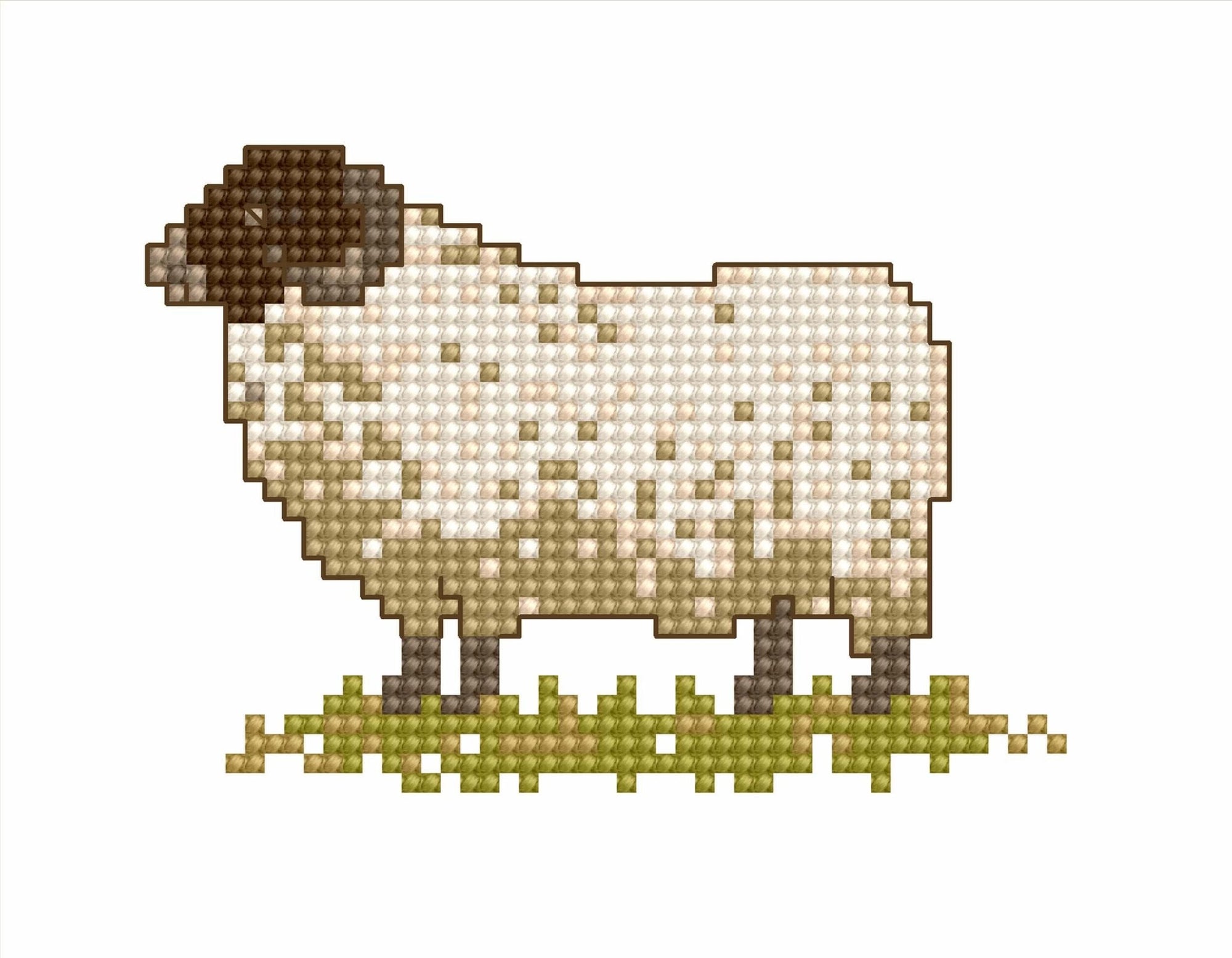 Cross Stitch Kit for Beginners - Kids Embroidery Kit B027 - Luca - S Yarns
