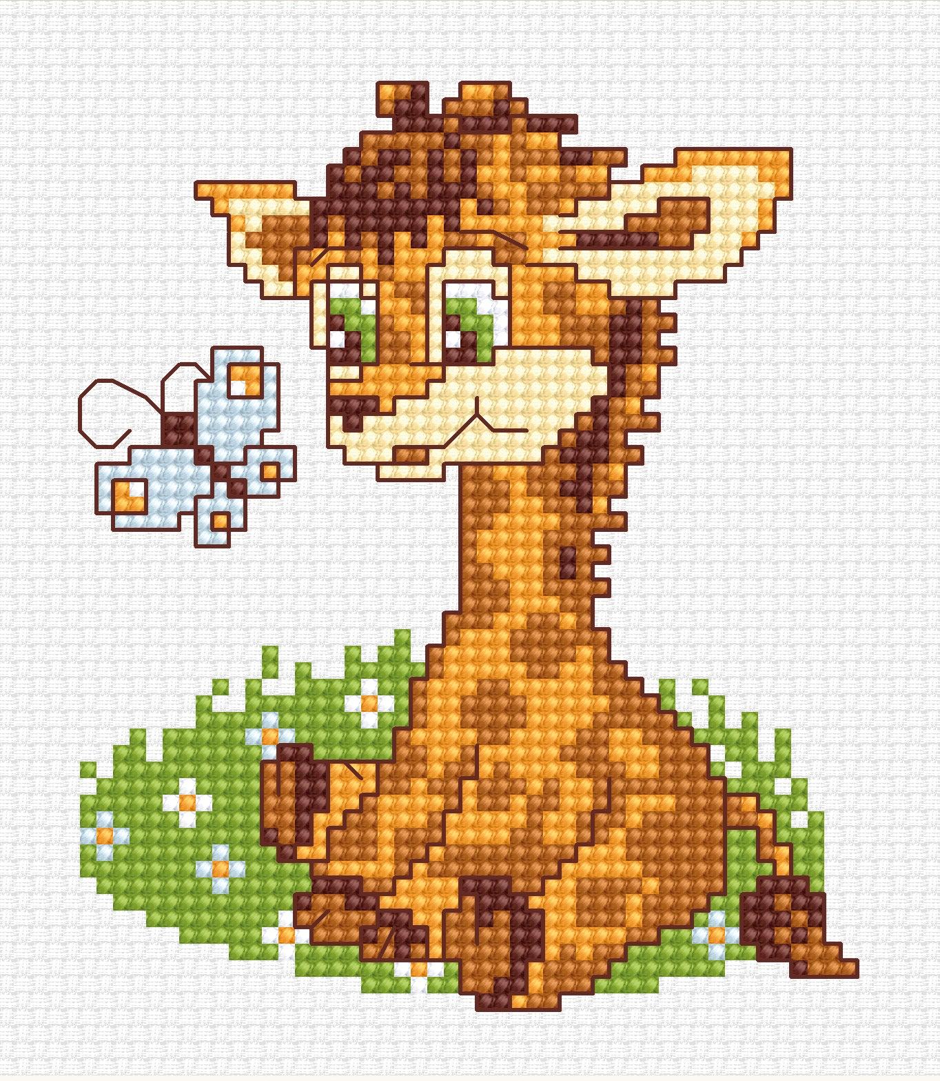 Cross Stitch Kit for Beginners - Kids Embroidery Kit B044 - Luca - S Yarns