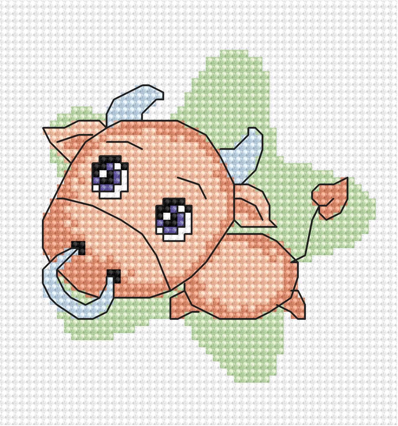 Cross Stitch Kit for Beginners - Kids Embroidery Kit B051 - Luca - S Yarns