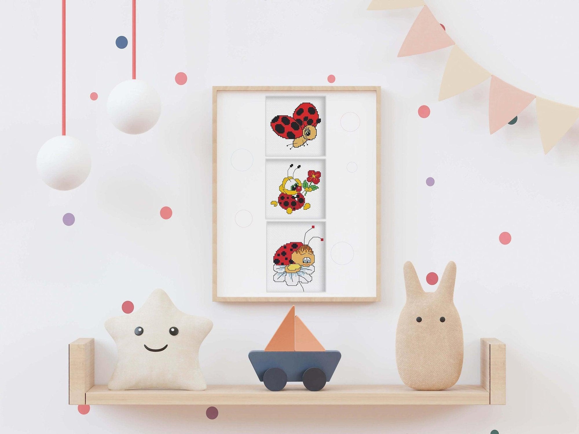Cross Stitch Kit for Beginners - Kids Embroidery Kit M01 - Luca - S Yarns