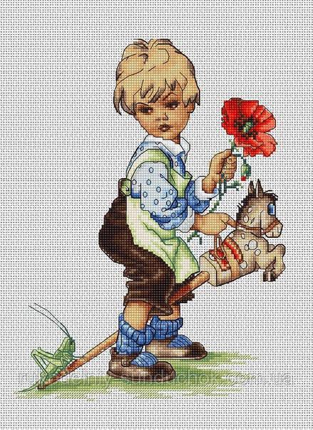 Cross Stitch Kit Luca - S - Luca - S Yarns