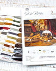 Cross Stitch Kit Luca - S - A Reluctant Companion, B585 - Luca - S Yarns