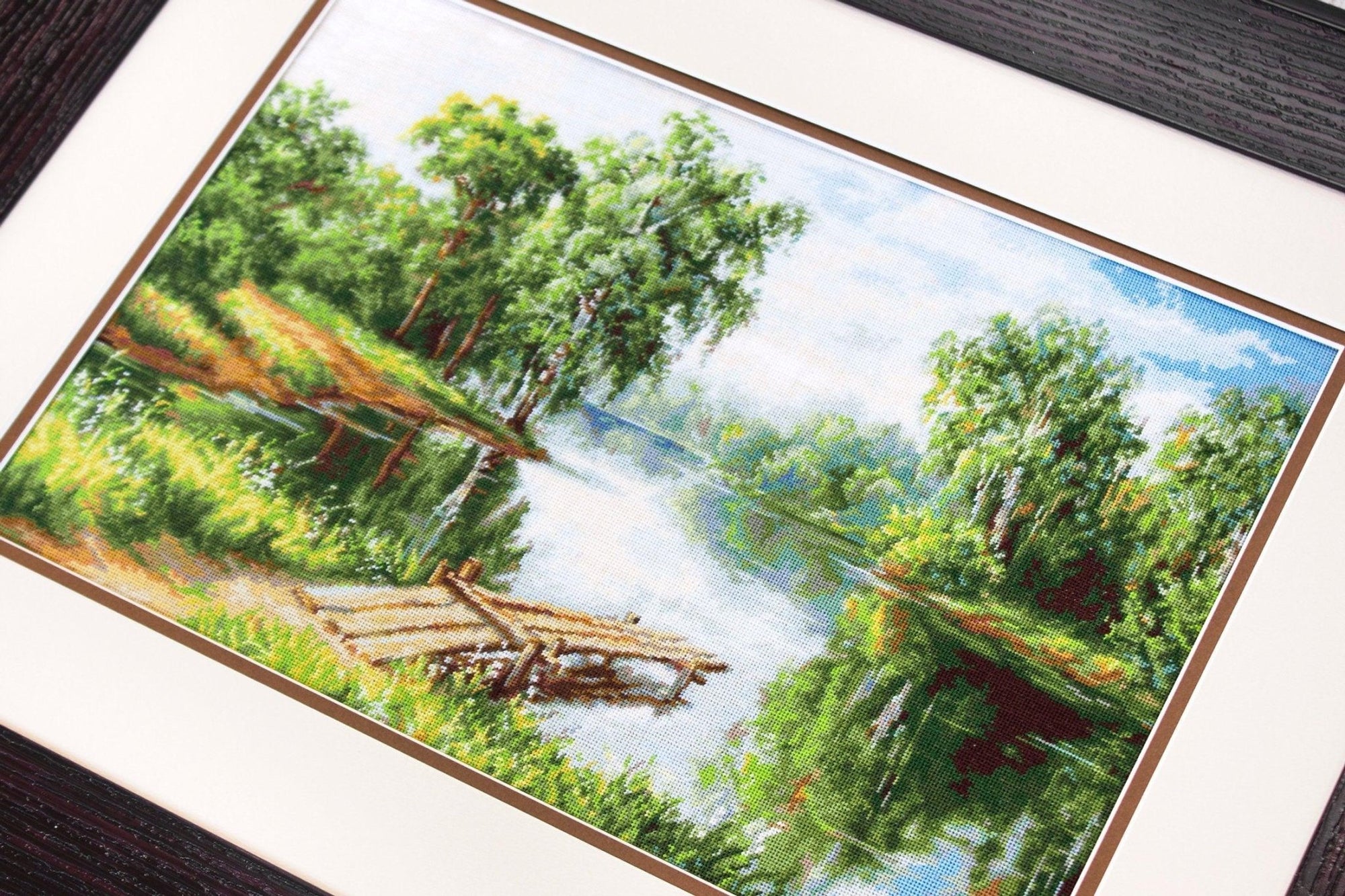 Cross Stitch Kit Luca - S - A very nice place, B548 - Luca - S Yarns