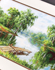 Cross Stitch Kit Luca - S - A very nice place, B548 - Luca - S Yarns