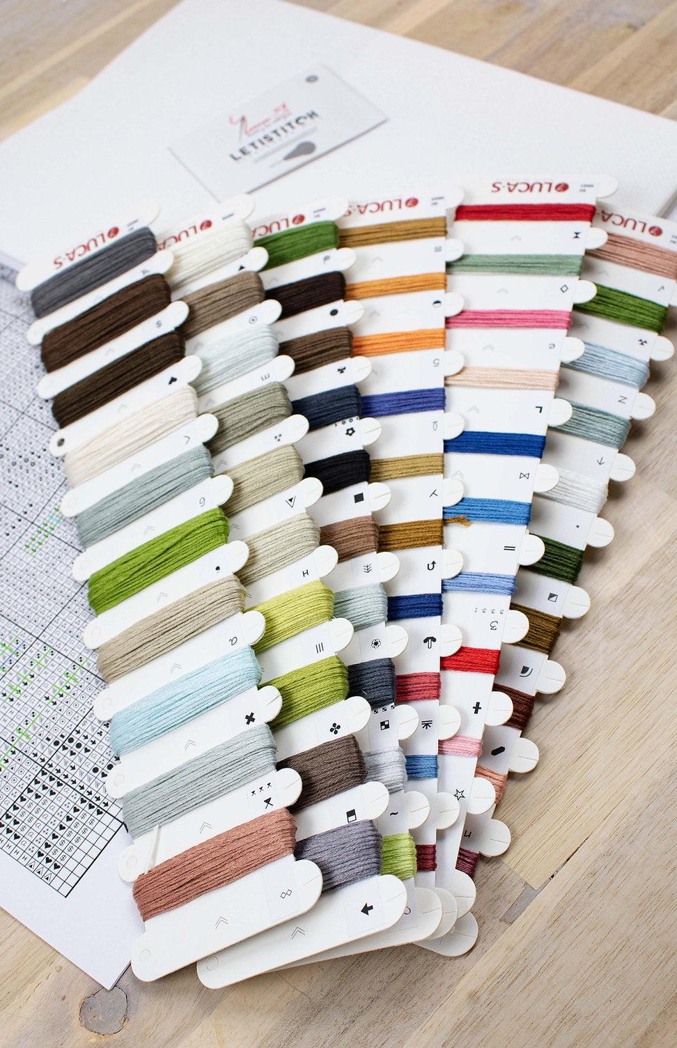 Cross Stitch Kit Luca - S - Amsterdam, BU5005 - Luca - S Yarns