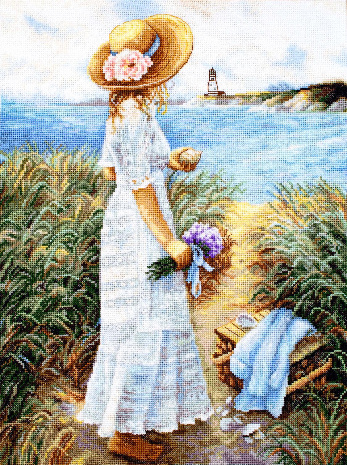 Cross Stitch Kit Luca - S - An Intimate View, B2403 - Luca - S Yarns