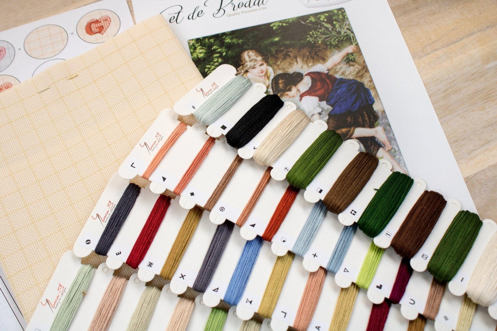 Cross Stitch Kit Luca - S - At the Source, B564 - Luca - S Yarns