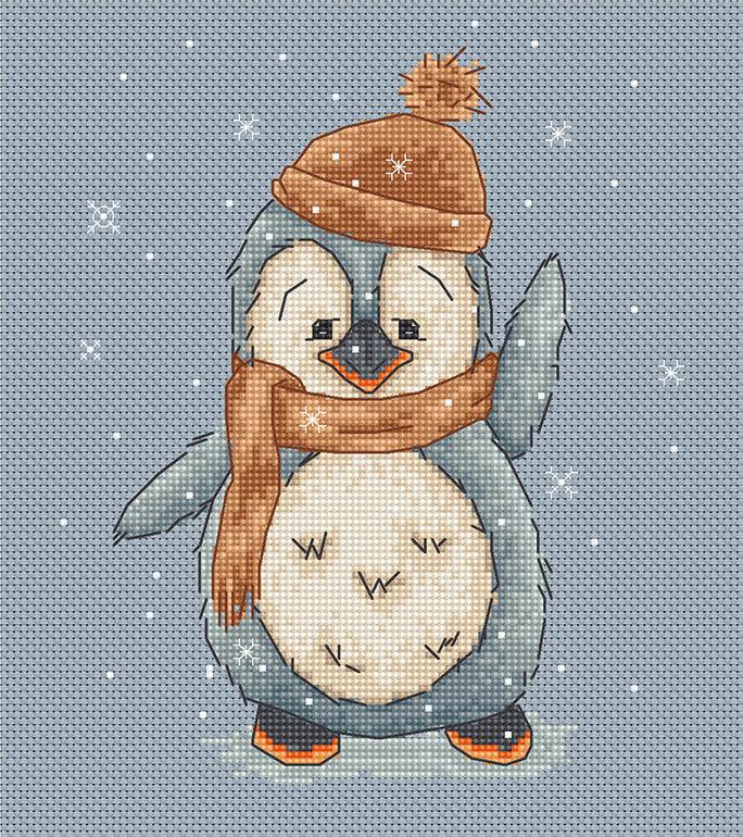Cross Stitch Kit Luca - S - B1044, Lulu - Luca - S Yarns