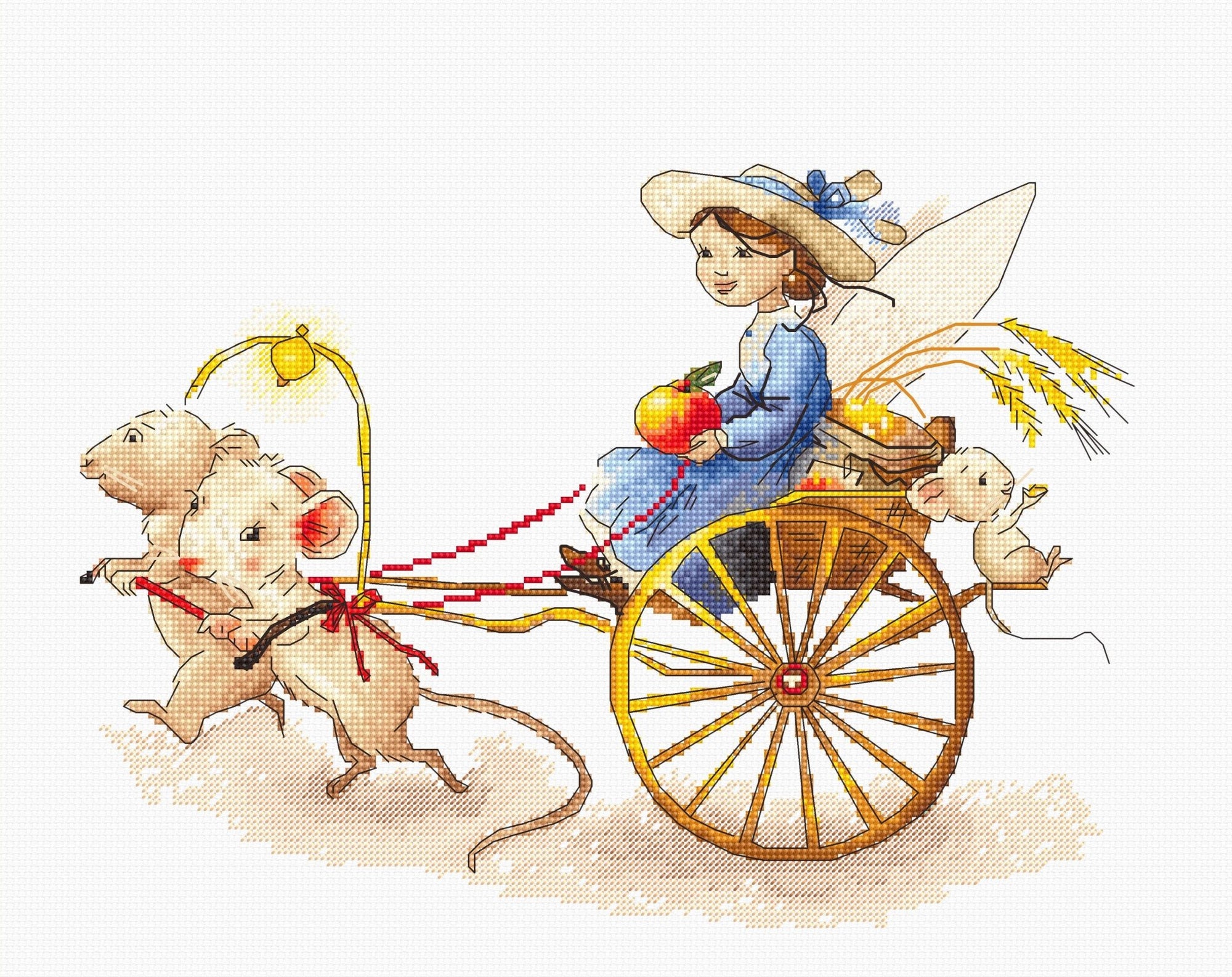 Cross Stitch Kit Luca - S - B1170 - Luca - S Yarns