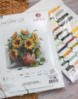 Cross Stitch Kit Luca - S - B7021, The Sunflowers - Luca - S Yarns