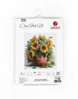 Cross Stitch Kit Luca - S - B7021, The Sunflowers - Luca - S Yarns