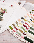 Cross Stitch Kit Luca - S - B7026, Vase with Roses - Luca - S Yarns
