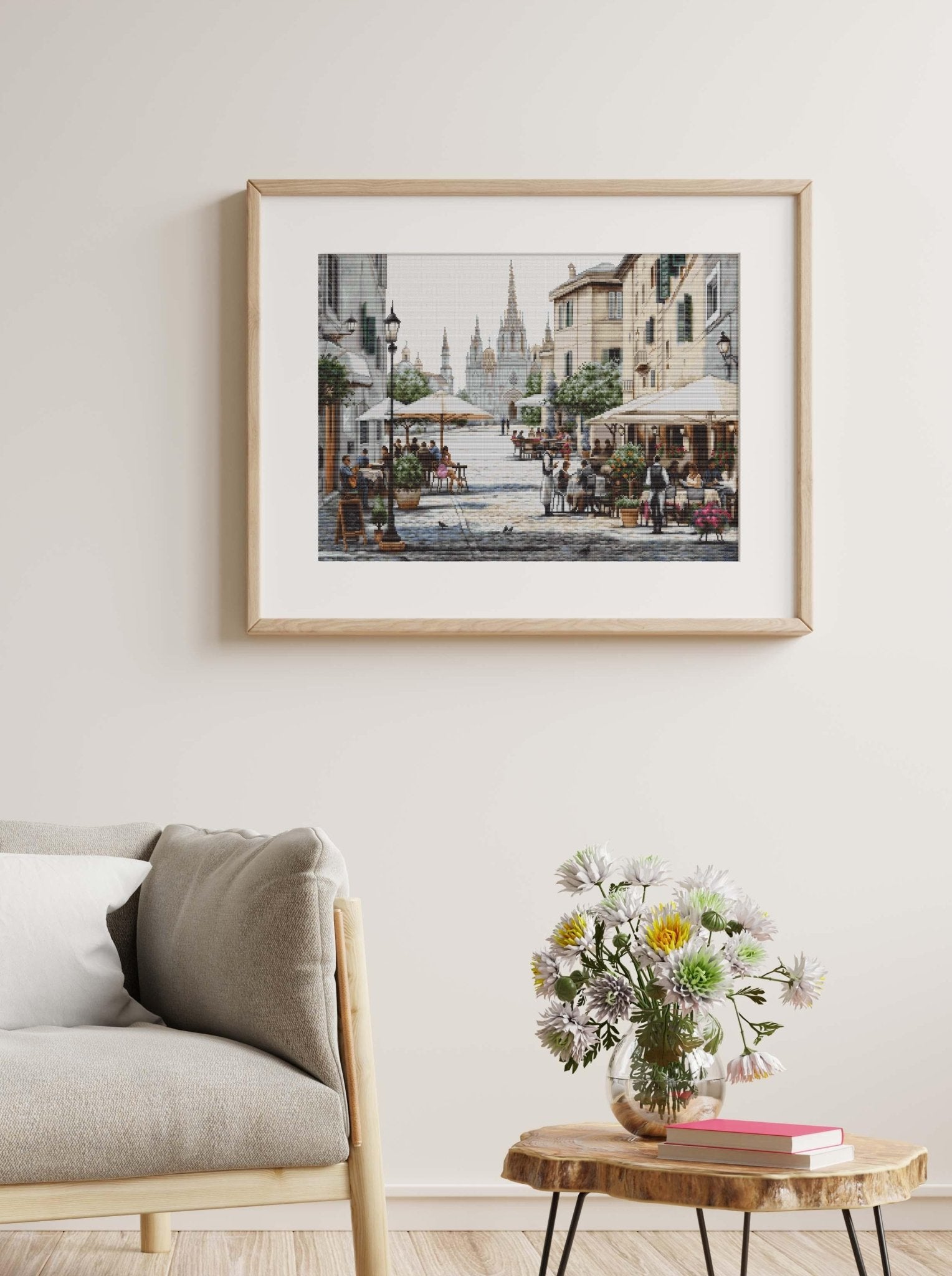 Cross Stitch Kit Luca - S - Barcelona Cathedral, B2411 - Luca - S Yarns