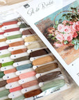 Cross Stitch Kit Luca - S - Basket of pink roses, B547 - Luca - S Yarns