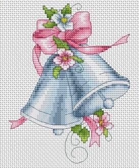 Cross Stitch Kit Luca - S - Bells, B129 - Luca - S Yarns