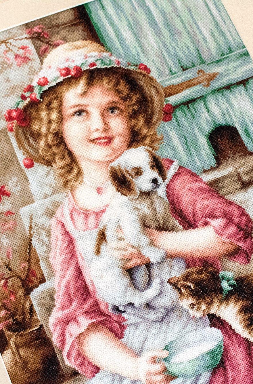 Cross Stitch Kit Luca - S - Best Friends, B518 - Luca - S Yarns