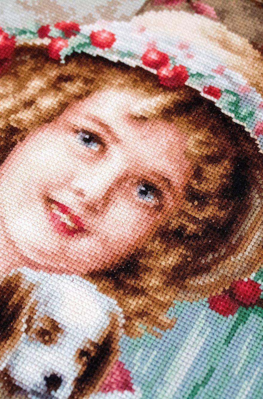 Cross Stitch Kit Luca - S - Best Friends, B518 - Luca - S Yarns