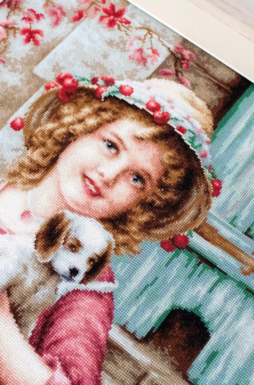Cross Stitch Kit Luca - S - Best Friends, B518 - Luca - S Yarns