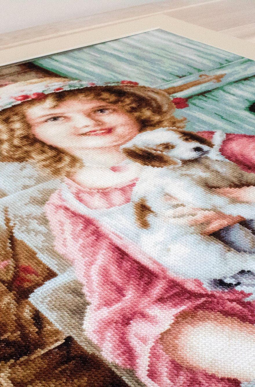 Cross Stitch Kit Luca - S - Best Friends, B518 - Luca - S Yarns