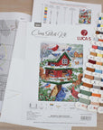 Cross Stitch Kit Luca - S - Blissful Bird Feeder, B2417 - Luca - S Yarns