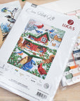 Cross Stitch Kit Luca - S - Blissful Bird Feeder, B2417 - Luca - S Yarns