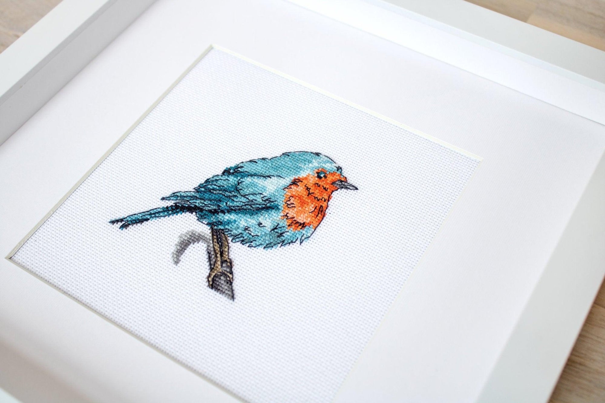 Cross Stitch Kit Luca - S - Bluebird, B1167 - Luca - S Yarns