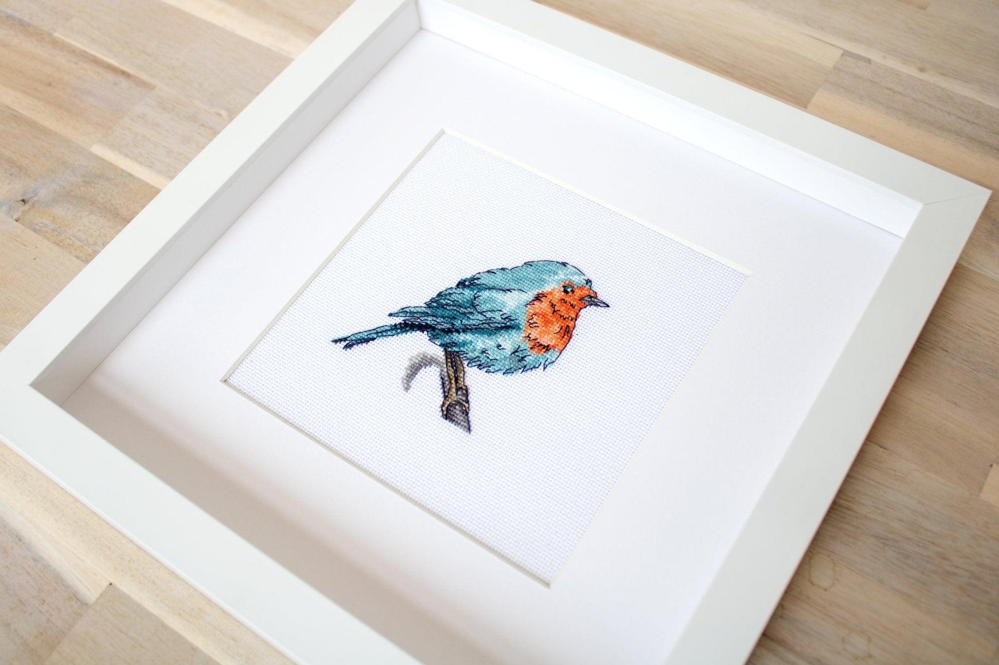 Cross Stitch Kit Luca - S - Bluebird, B1167 - Luca - S Yarns
