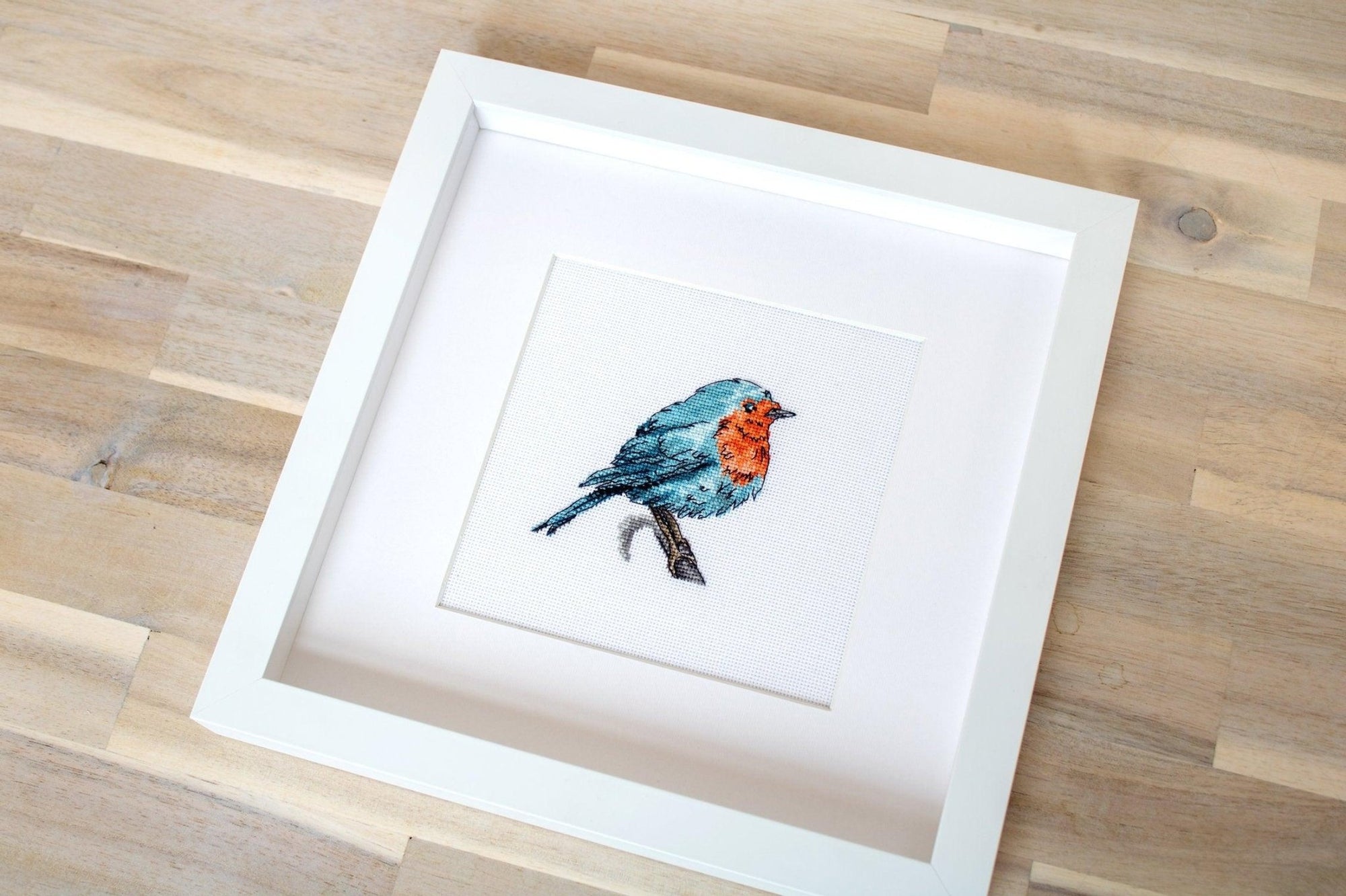 Cross Stitch Kit Luca - S - Bluebird, B1167 - Luca - S Yarns