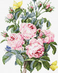 Cross Stitch Kit Luca - S - Bouquet of roses BA2373 - Luca - S Yarns