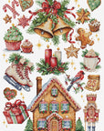 Cross Stitch Kit Luca - S - Christmas Composition, B7031 - Luca - S Yarns