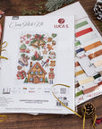 Cross Stitch Kit Luca - S - Christmas Composition, B7031 - Luca - S Yarns