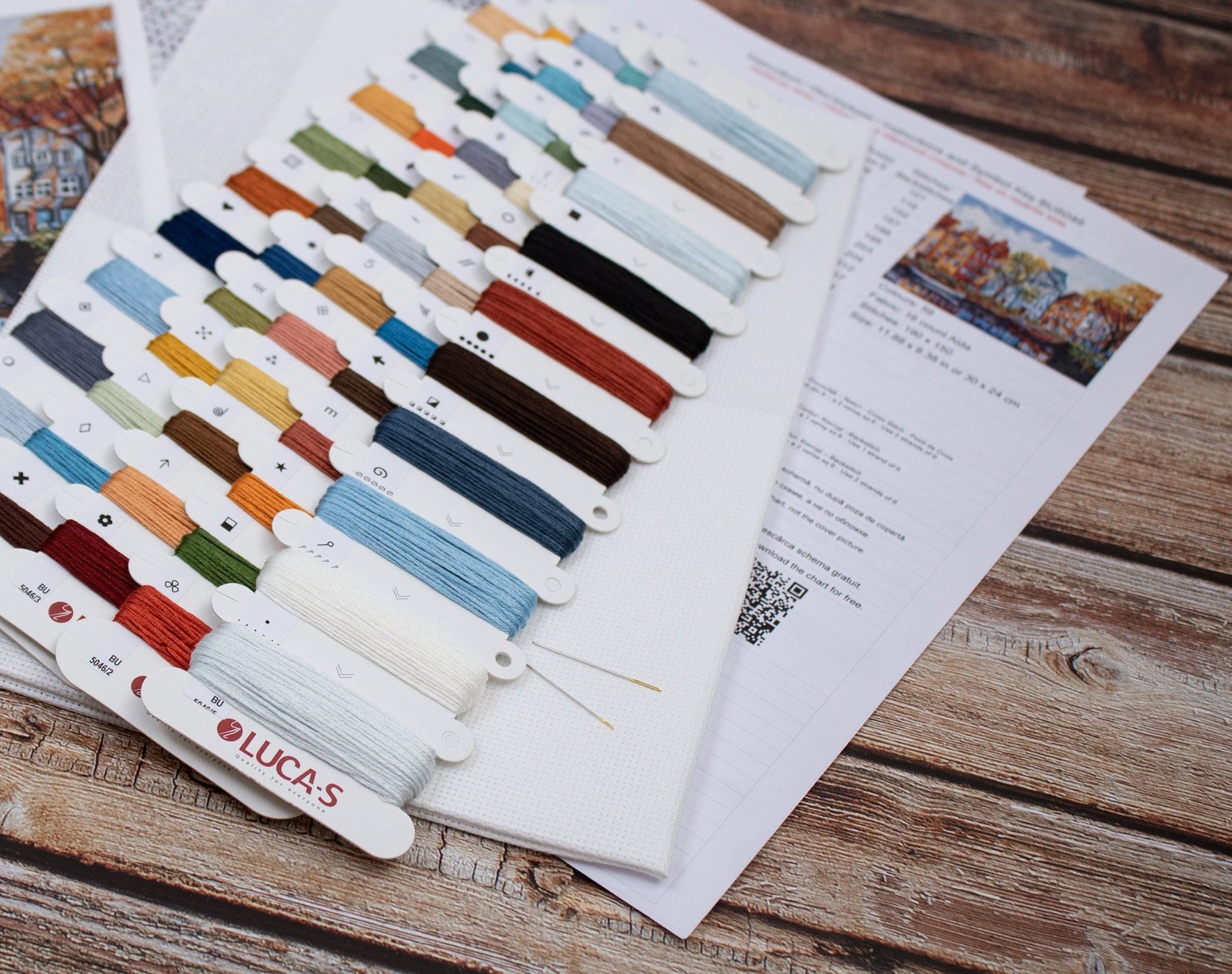 Cross Stitch Kit Luca - S - Copenhagen, BU5046 - Luca - S Yarns