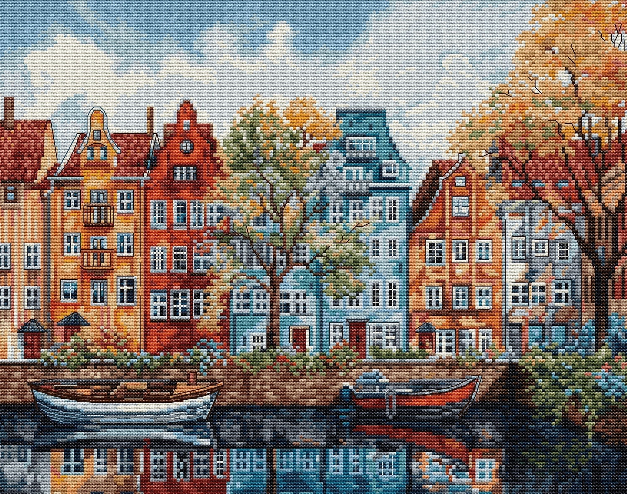 Cross Stitch Kit Luca - S - Copenhagen, BU5046 - Luca - S Yarns