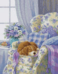 Cross Stitch Kit Luca - S - Cozy Armchair, BU5016 - Luca - S Yarns