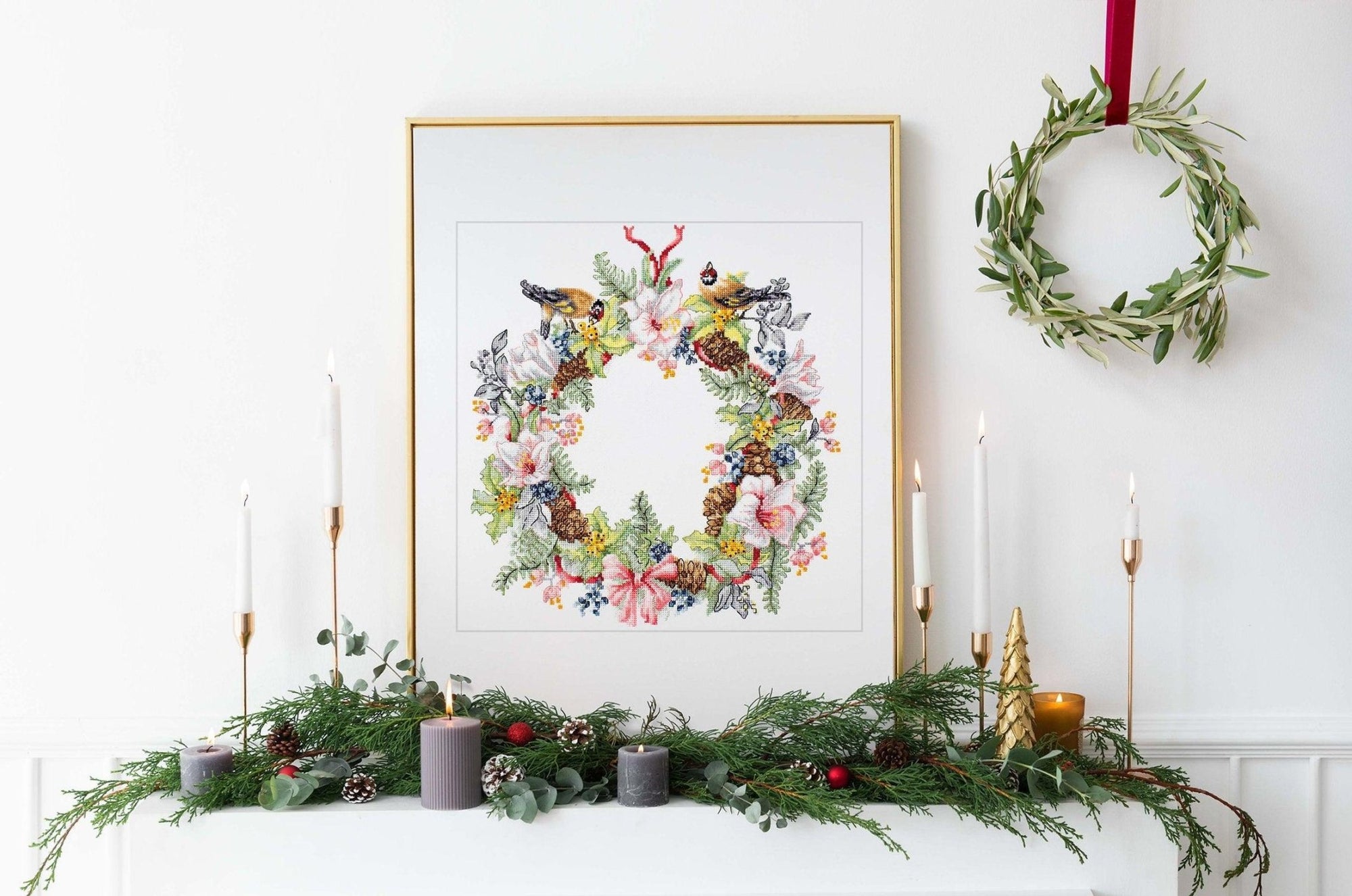 Cross Stitch Kit Luca - S - December, B2401 - Luca - S Yarns