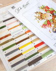Cross Stitch Kit Luca - S - Deer carrying gifts, B1120 - Luca - S Yarns