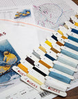 Cross Stitch Kit Luca - S - Eastern Bluebirds, BU5028 - Luca - S Yarns