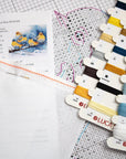 Cross Stitch Kit Luca - S - Eastern Bluebirds, BU5028 - Luca - S Yarns