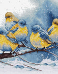 Cross Stitch Kit Luca - S - Eastern Bluebirds, BU5028 - Luca - S Yarns
