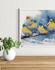 Cross Stitch Kit Luca - S - Eastern Bluebirds, BU5028 - Luca - S Yarns