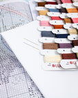Cross Stitch Kit Luca - S - Flowers Shop, BU5044 - Luca - S Yarns