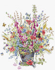 Cross Stitch Kit Luca - S Gold - Bouquet For June, B7003 - Luca - S Yarns