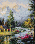 Cross Stitch Kit Luca - S Gold - Camper's Cabin, B610 - Luca - S Yarns