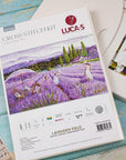 Cross Stitch Kit Luca - S GOLD - Lavender Field, BU5008 - Luca - S Yarns